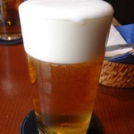 ドルチェ　ファール　ニエンテ - エビス生・グラス大（420ml@550）