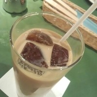 洋食 麦星 by グリル満天星 麻布十番 日本橋髙島屋店 - アイスカフェラテ。氷も薄まらないようコーヒーの氷です