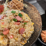 大衆食堂 スキマ 大塚店 - ソーチャ（ソーセージピーマンチャーハン）