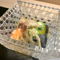 日本料理いまい - 夏野菜の冷やしあんかけ