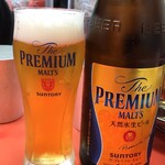 中華そば ふくもり - 瓶ビール（550）