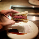 USHIGORO S. - Kコース　KINGなる佇まいのカツサンド