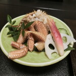 サン柳亭 - 【酢物】富山湾大栗蟹