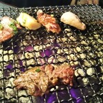 京もつ鍋ホルモン朱々 - いろいろ焼肉、炭火焼き♪