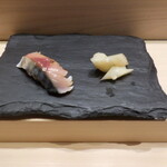 うまい鮨勘 - 三重県産のしめ鯖・その１です。