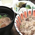 Shunsai Yamasaki - 牛蒡の炊込ご飯　味噌汁　香の物