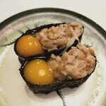 回転寿司すノ家 - うずら納豆