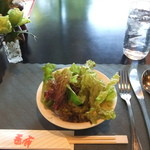 レストラン薔薇 - 2012/12/6　卓上の薔薇