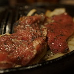 炭火焼ジンギスカン ポッケ - レアで〜