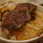 炭火焼ジンギスカン ポッケ - 塩ジン丼〜