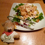 魚民 - 玉子たっぷりシーザーサラダ