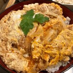 十割そば - カツ丼