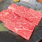 焼肉・冷麺ヤマト - 和牛特上ロース 2970円