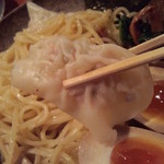 はぐるま - はぐるまｽﾍﾟｼｬﾙはワンタン入りだ！ﾜﾝﾀﾝは控え目な味でまぁまぁ。