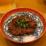 馬刺・馬焼肉 らむ - 2012.11 馬レバー刺し（1,365円）