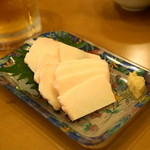 馬刺・馬焼肉 らむ - 2012.11 コウネ刺し（525円）