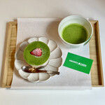 木下茶園 - 伊勢抹茶と苺のティラミス、伊勢抹茶
