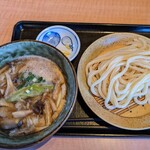 Kyuubee Ya - 【2022/1】塩鶏きのこつけ汁うどん