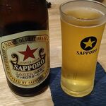 小料理 椛 - 赤星瓶ビール