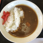 山田うどん - ミニカレー丼、260円。