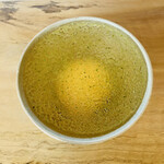 オーベルジュ ド ぷれざんす 桜井 - 蜜柑ソルベとこぶみかんの飴細工