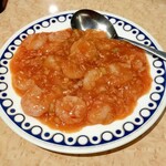 中華料理福臨門 - 海老のチリソース煮