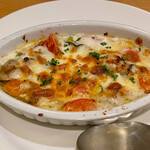 Miele - この季節外せない牡蠣とトマトとチーズのオーブン焼き！