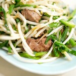 交通飯店 - ニラレバ750円