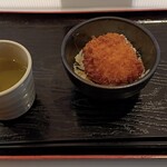 栄パーキングエリア 上り フードコート - ミニたれカツ丼