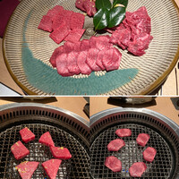 日本焼肉はせ川 表参道店 - 「会席ランチ 蜻蛉  10,000円 (税込)」内【令和4年01月02日撮影】