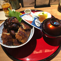 炭焼 うな富士 有楽町店 - 肝入り上うなぎ丼
