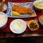 かつ盛 - 那須高原豚ロースかつ膳（中160g）