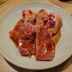 Yakiniku Den - 味わいカルビ、とろハラミ