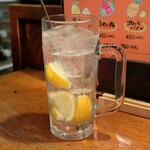 やきとり 正や - プレミアム酎ハイ生レモン