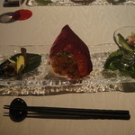 海上明月 - 前菜　酔っぱらい上海蟹は美味