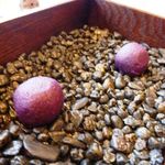 MAISON LAFITE - 最初に「焼き芋」・・紫芋ですね。柔らかくて甘い。 