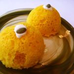 MAISON LAFITE - かぼちゃのスフレ・・柔らかい。何とも言えない食感で、これもかぼちゃのお味が凝縮されています。 
      