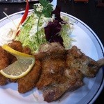 レストハウス山はた - グリルチキン＆カキフライ
