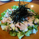 アオイクカフェ - エビとアボガドのサラダごはん