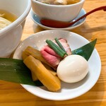 自家製麺 くろ松 - トッピング