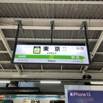 アルプス - 東京駅に来ました。