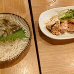 大衆酒場 斎藤商店 - たこわさ・あん肝ポン酢