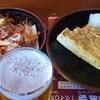 きやり - 料理写真:海老のから揚げ・出し巻き卵・ビール