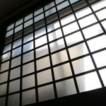 手打そば千花庵 - 風情のある内装です。