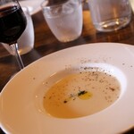 パスタプール ディ ヴォラント - 大根と蕪のスープ