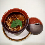 北京料理桂蘭 - フカヒレのたっぷり入ったスープです。