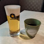 山海酒房 あかね屋 - 生ビール（中）