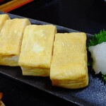 炭焼き 竈食堂 - 出汁巻き玉子 並  500円税別