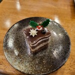 ダイニング WAZN - 12/25なのでケーキも出ました。