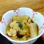炭焼き 竈食堂 - 鶏肉と大根のカレー煮